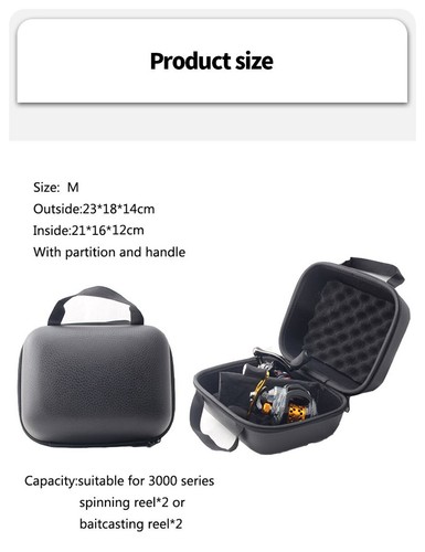 Fishing reel case - fishing,