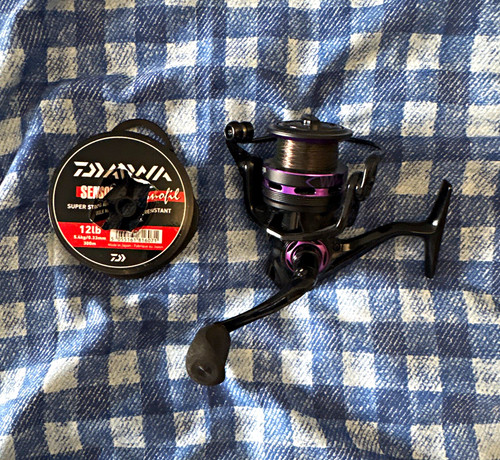 Spinning fishing reel black - spinning,