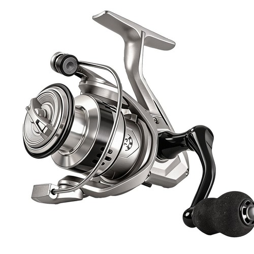 Heavy duty spinning reel - heavy, metal